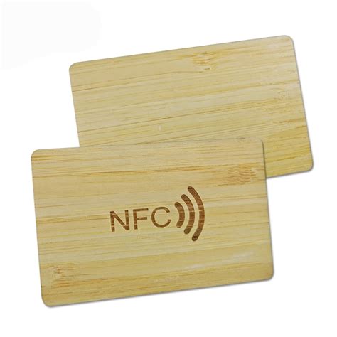 wooden nfc card|bamboo nfc cards.